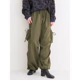 ドロストリボンポケットカーゴパンツ | Re-J＆SUPURE | 詳細画像14 