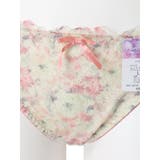 [D85-H95]【脇高】フラワープリントブラ＆ショーツ(モールドカップ) | Re-J＆SUPURE | 詳細画像8 