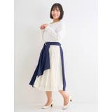 シフォンプリーツ切り替えスカート | Re-J&SUPURE | 詳細画像16
