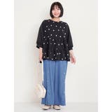 【WEB限定】パール付きデニムワイドパンツ | Re-J&SUPURE | 詳細画像18