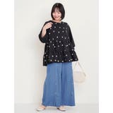 【WEB限定】パール付きデニムワイドパンツ | Re-J&SUPURE | 詳細画像20