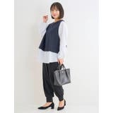 【WEB限定】カットジョーゼットジョガーパンツ(セットアップ可) | Re-J&SUPURE | 詳細画像17