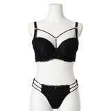 [D85-H95]ストリング総レースブラ＆ショーツ(モールドカップ) | Re-J＆SUPURE | 詳細画像2 