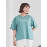 【接触冷感】筆記体刺繍ロゴTシャツ | Re-J&SUPURE | 詳細画像1