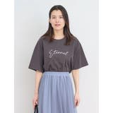 【接触冷感】筆記体刺繍ロゴTシャツ | Re-J&SUPURE | 詳細画像12