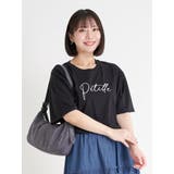 黒 | 筆記体ロゴ刺繍Tシャツ | Re-J&SUPURE