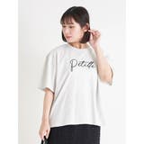 筆記体ロゴ刺繍Tシャツ | Re-J&SUPURE | 詳細画像10