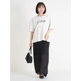 筆記体ロゴ刺繍Tシャツ | Re-J&SUPURE | 詳細画像16
