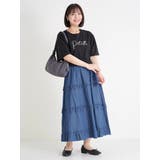 筆記体ロゴ刺繍Tシャツ | Re-J&SUPURE | 詳細画像23