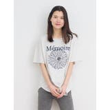 【接触冷感】フラワー×ロゴ刺繍Tシャツ | Re-J&SUPURE | 詳細画像1