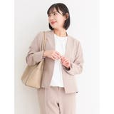 【接触冷感】【Wクロス】ノーカラージャケット(セットアップ可) | Re-J&SUPURE | 詳細画像24