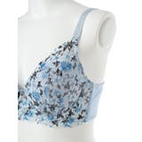 [D85-H95]【脇高】プリントレースブラ＆ショーツ(モールドカップ) | Re-J＆SUPURE | 詳細画像8 