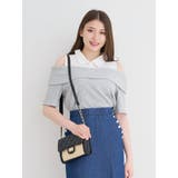 シャツドッキングオフショルトップス | Re-J＆SUPURE | 詳細画像12 