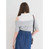 シャツドッキングオフショルトップス | Re-J＆SUPURE | 詳細画像16 