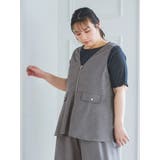 [SET]ZIPベスト×ワイドパンツ | Re-J＆SUPURE | 詳細画像8 