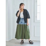 【WEB限定】デニム×ナイロン切り替えカーゴスカート | Re-J&SUPURE | 詳細画像8