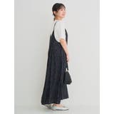 【接触冷感・UV】[SET]Tシャツ×キャミワンピース（無地・ドット柄・花柄） | Re-J＆SUPURE | 詳細画像7 