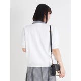 【WEB限定】［接触冷感・UV］パールボタン×ラインストーンニットカーディガン | Re-J＆SUPURE | 詳細画像14 