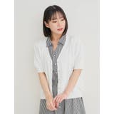 【WEB限定】［接触冷感・UV］パールボタン×ラインストーンニットカーディガン | Re-J＆SUPURE | 詳細画像15 