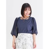 【接触冷感】異素材切り替えバルーンスリーブトップス | Re-J&SUPURE | 詳細画像21