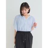シフォンドルマンスキッパーブラウス(無地・ドット柄) | Re-J&SUPURE | 詳細画像1