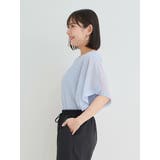 シフォンドルマンスキッパーブラウス(無地・ドット柄) | Re-J&SUPURE | 詳細画像3