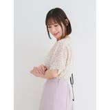 シフォンドルマンスキッパーブラウス(無地・ドット柄) | Re-J&SUPURE | 詳細画像12