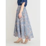 【WEB限定】花柄メッシュスカート | Re-J&SUPURE | 詳細画像4