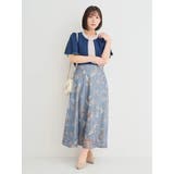 【WEB限定】花柄メッシュスカート | Re-J&SUPURE | 詳細画像7