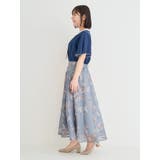 【WEB限定】花柄メッシュスカート | Re-J&SUPURE | 詳細画像9