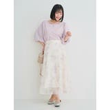 【WEB限定】花柄メッシュスカート | Re-J&SUPURE | 詳細画像19