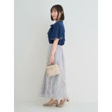 【WEB限定】ラメ花柄刺しゅうマーメイドスカート | Re-J&SUPURE | 詳細画像17
