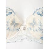 [D85-I95］バタフライ刺繍ブラ＆ショーツ(モールドカップ) | Re-J＆SUPURE | 詳細画像7 