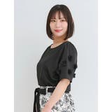 【WEB限定】5分袖フラワースリーブトップス | Re-J&SUPURE | 詳細画像4