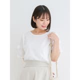 【WEB限定】5分袖フラワースリーブトップス | Re-J&SUPURE | 詳細画像10