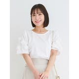 【WEB限定】5分袖フラワースリーブトップス | Re-J&SUPURE | 詳細画像11