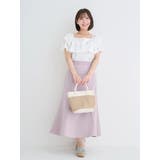 【WEB限定】フラワー刺繍フリルトップス | Re-J&SUPURE | 詳細画像6