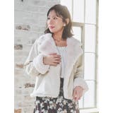 アイボリー | フェイクスエードライダースジャケット | Re-J＆SUPURE