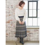 Vネックミルキーニットトップス | Re-J&SUPURE | 詳細画像17