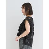 透かし編みサイドリボンベスト | Re-J&SUPURE | 詳細画像14