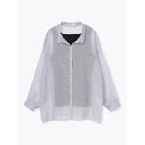 [SET]ストライプ柄シアーシャツ×タンクトップ | Re-J＆SUPURE | 詳細画像20 