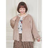 [2WAY]ハートキルト×ファーリバーシブルジャケット | Re-J＆SUPURE | 詳細画像16 