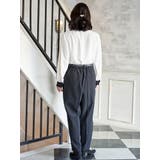 ラクケア 配色パイピングブラウス | Re-J&SUPURE | 詳細画像8