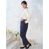 ラクケア 配色パイピングブラウス | Re-J&SUPURE | 詳細画像23