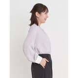 ラクケア 配色パイピングブラウス | Re-J&SUPURE | 詳細画像30