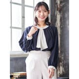 【マルチWAY】ラクケア パールアクセサリー付きボウタイブラウス | Re-J＆SUPURE | 詳細画像15 