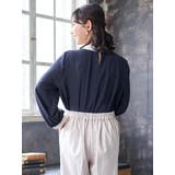 【マルチWAY】ラクケア パールアクセサリー付きボウタイブラウス | Re-J＆SUPURE | 詳細画像17 