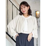 【マルチWAY】ラクケア パールアクセサリー付きボウタイブラウス | Re-J＆SUPURE | 詳細画像71 