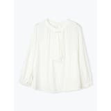 【マルチWAY】ラクケア パールアクセサリー付きボウタイブラウス | Re-J＆SUPURE | 詳細画像84 