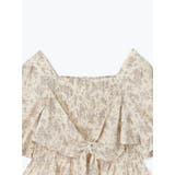 【WEB限定】花柄シャーリングリボンブラウス | Re-J&SUPURE | 詳細画像22